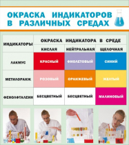 Стенд "Окраска индикаторов в различных средах" - «globural.ru» - Нижняя Тура