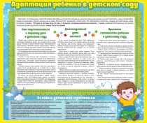 Стенд "Адаптация ребенка в детском саду" - «globural.ru» - Нижняя Тура