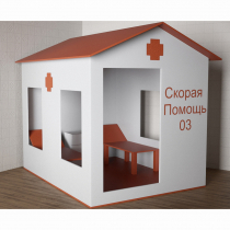Игровой домик «Скорая помощь» - «globural.ru» - Нижняя Тура