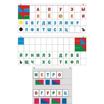 Демонстрационное пособие "Касса "Лента букв" - «globural.ru» - Нижняя Тура