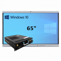Интерактивная панель 65" (встроенный ПК Win10, Intel i5) - «globural.ru» - Нижняя Тура