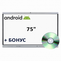 Интерактивная панель 75" (Android) - «globural.ru» - Нижняя Тура