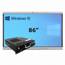 Интерактивная панель 86" (встроенный ПК Win10, Intel i5) - «globural.ru» - Нижняя Тура