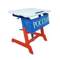 Стол ученический одноместный "Патриот-1п" на газовом лифте (р.гр. № 3-7 и наклоном столешницы ) - «globural.ru» - Нижняя Тура