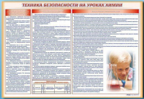 Стенд-уголок "Техника безопасности на уроках химии" - «globural.ru» - Нижняя Тура