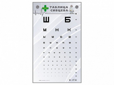 Интерактивный стенд "Таблица Сивцева" - «globural.ru» - Нижняя Тура