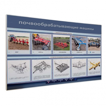 Электрифицированный светодинамический стенд «Почвообрабатывающие машины» - «globural.ru» - Нижняя Тура