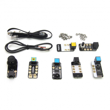 Ресурсный набор электронных компонентов Makeblock - Electronic Add-on Pack for Starter Robot Kit - «globural.ru» - Нижняя Тура